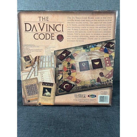 The Davinci Code Board Game NIB - Picture 2 of 3